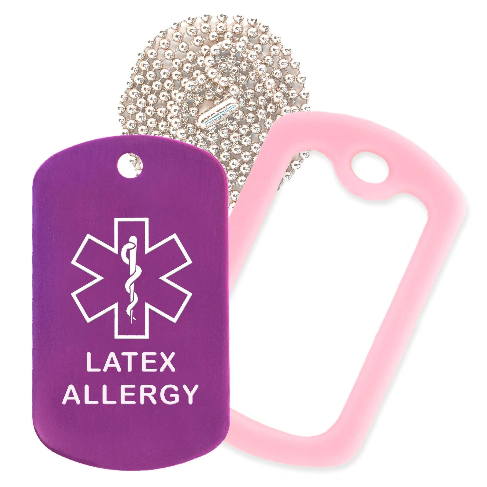 Latex Allergy Necklace