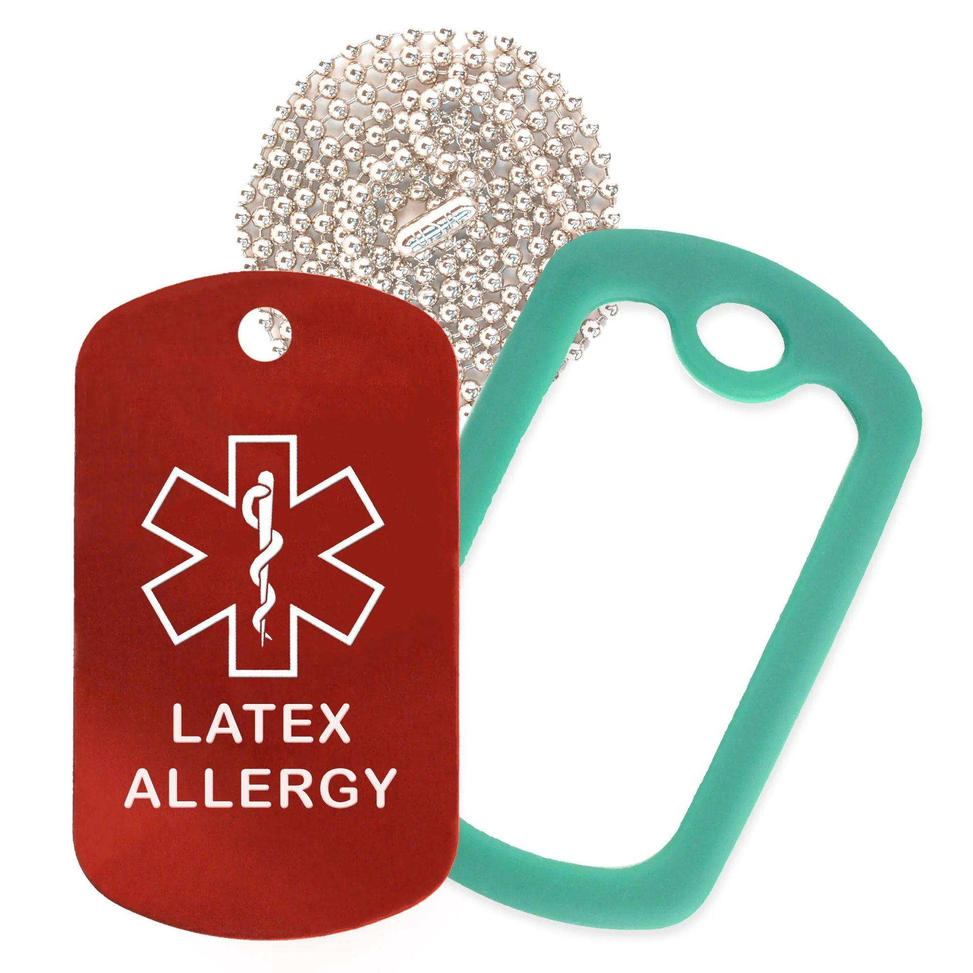 Latex Allergy Necklace