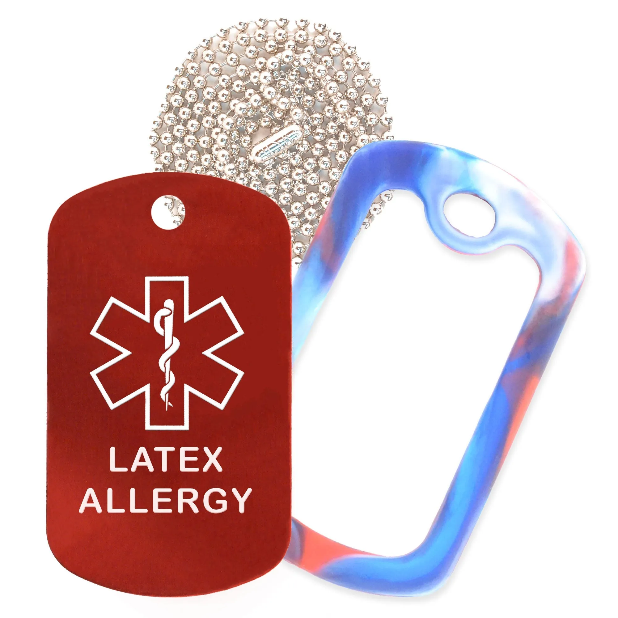 Latex Allergy Necklace