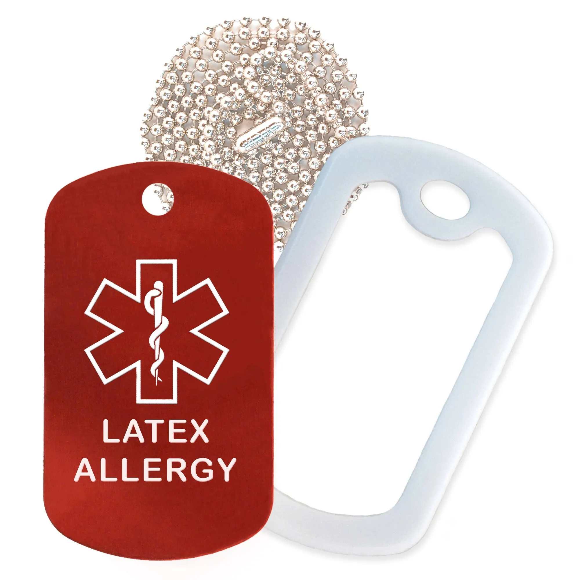 Latex Allergy Necklace