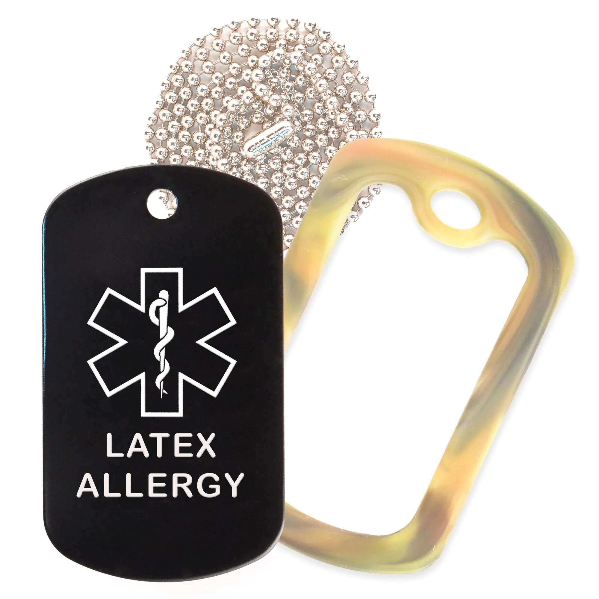 Latex Allergy Necklace