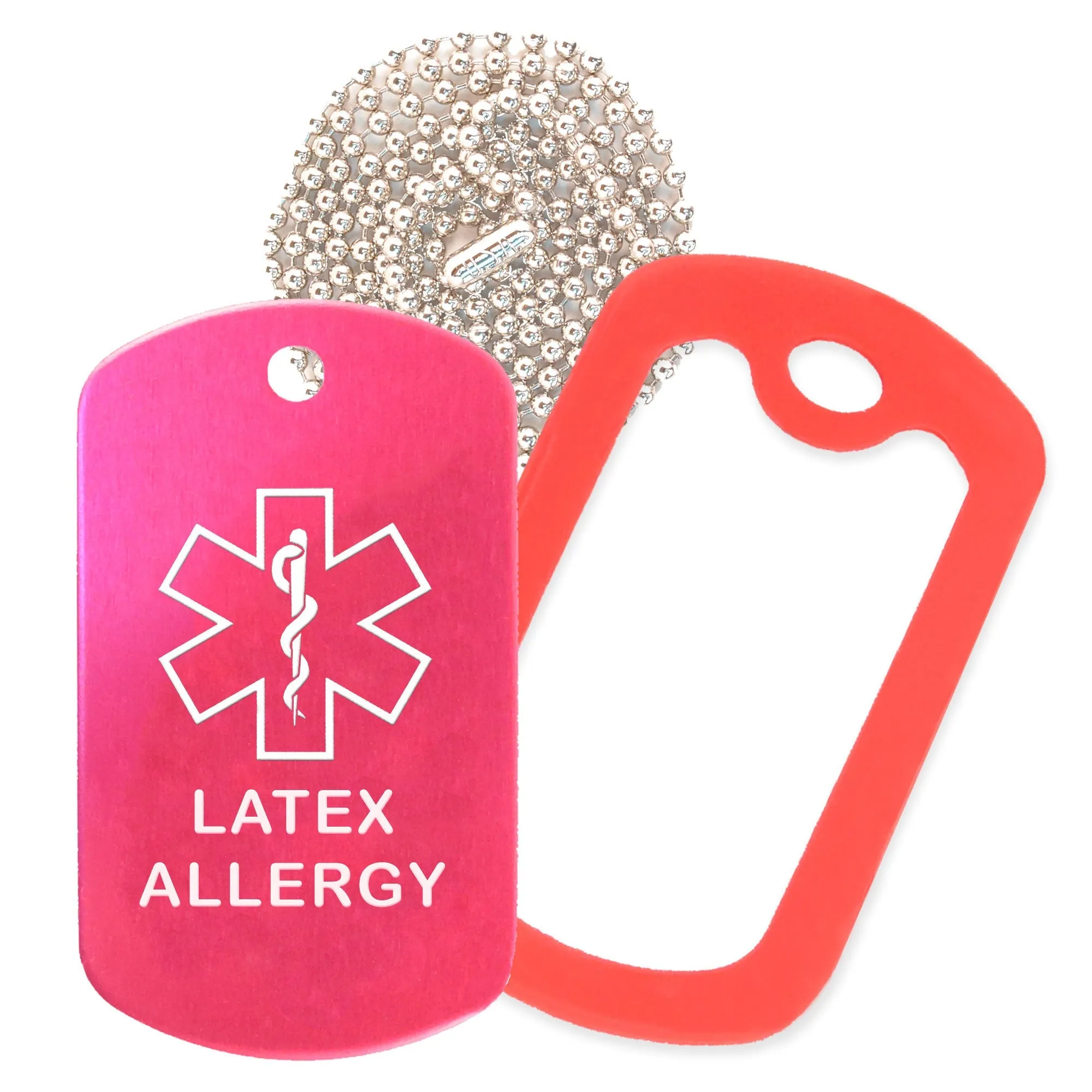 Latex Allergy Necklace
