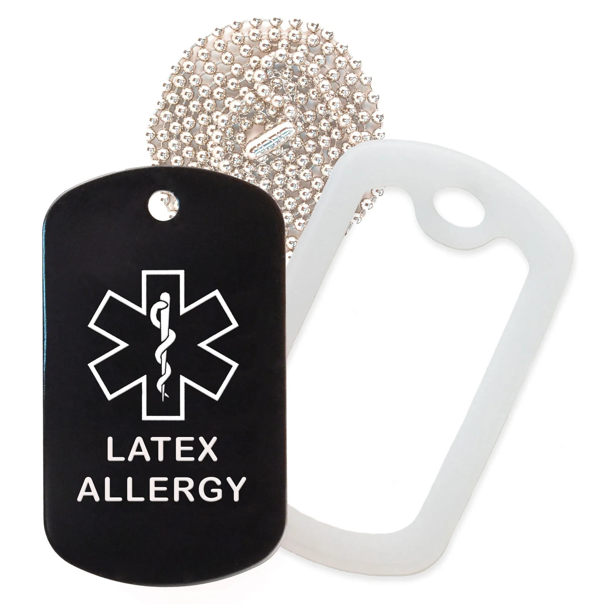 Latex Allergy Necklace
