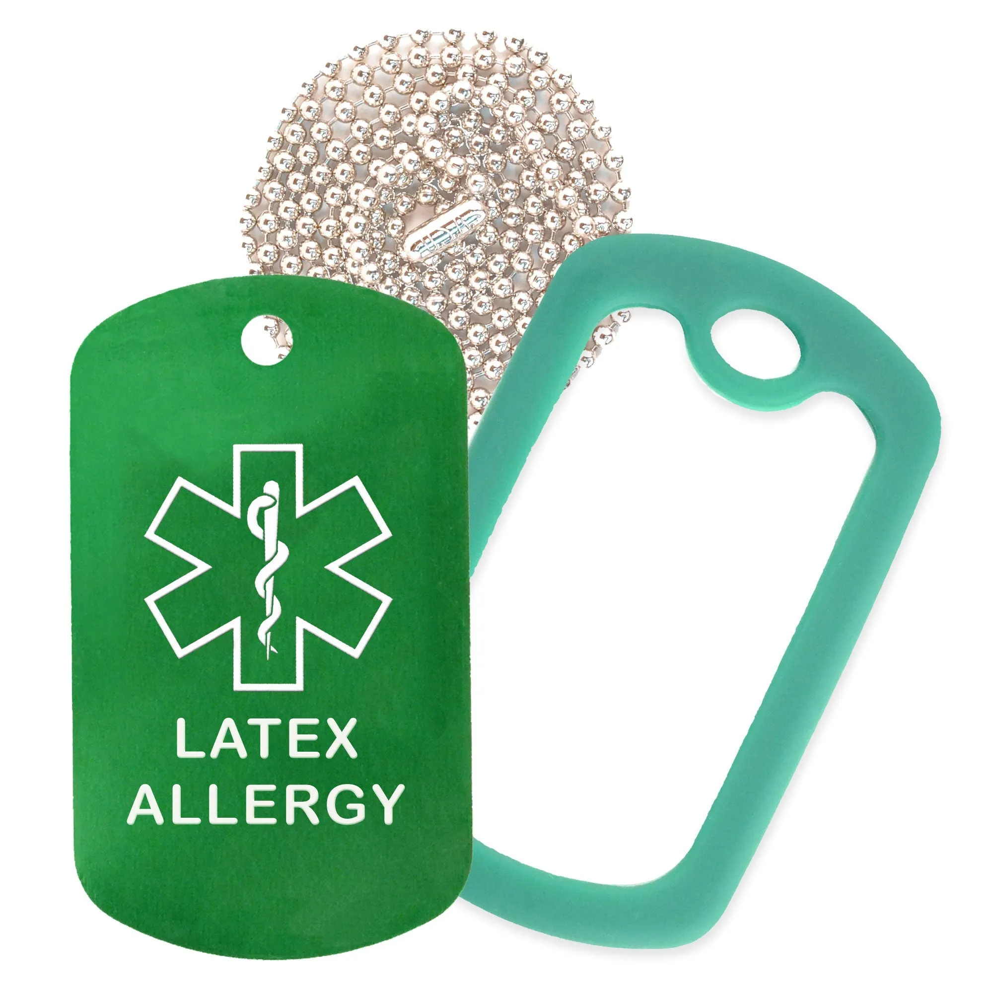 Latex Allergy Necklace