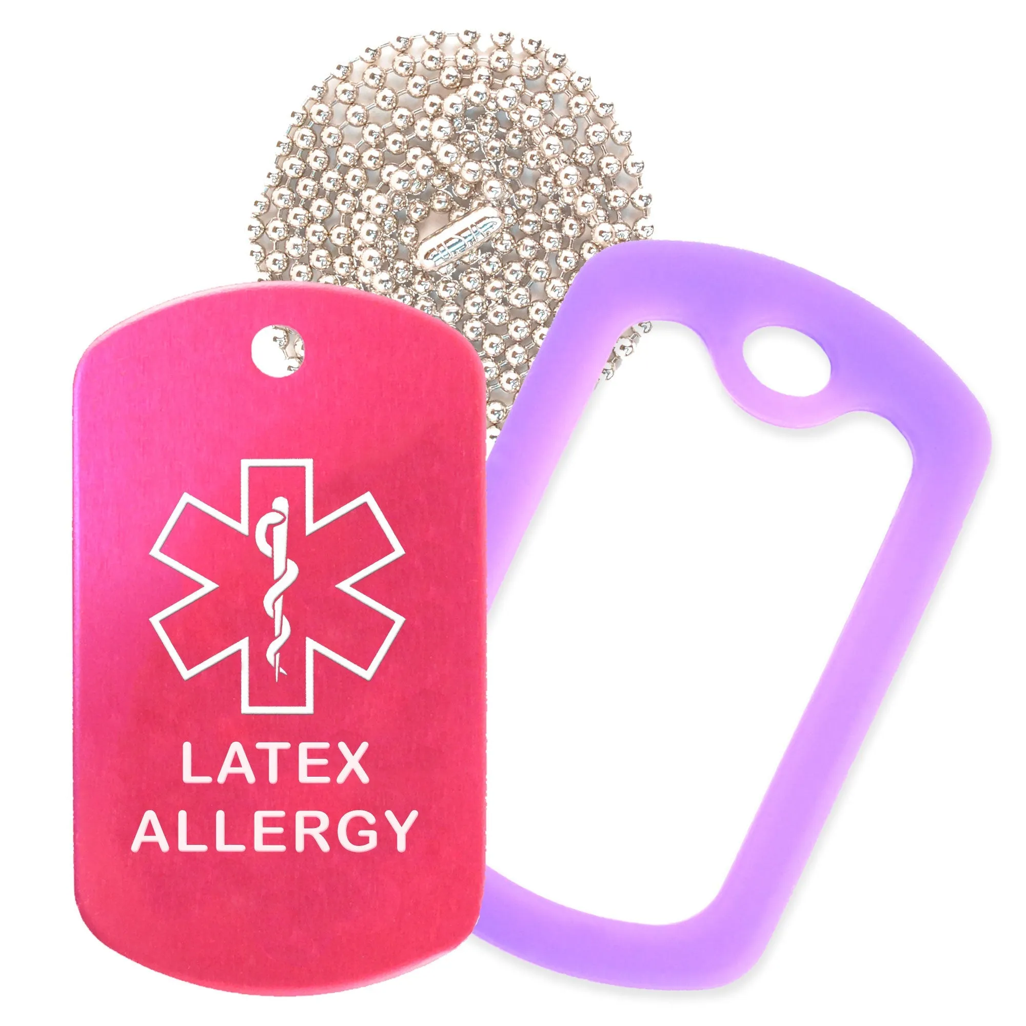 Latex Allergy Necklace