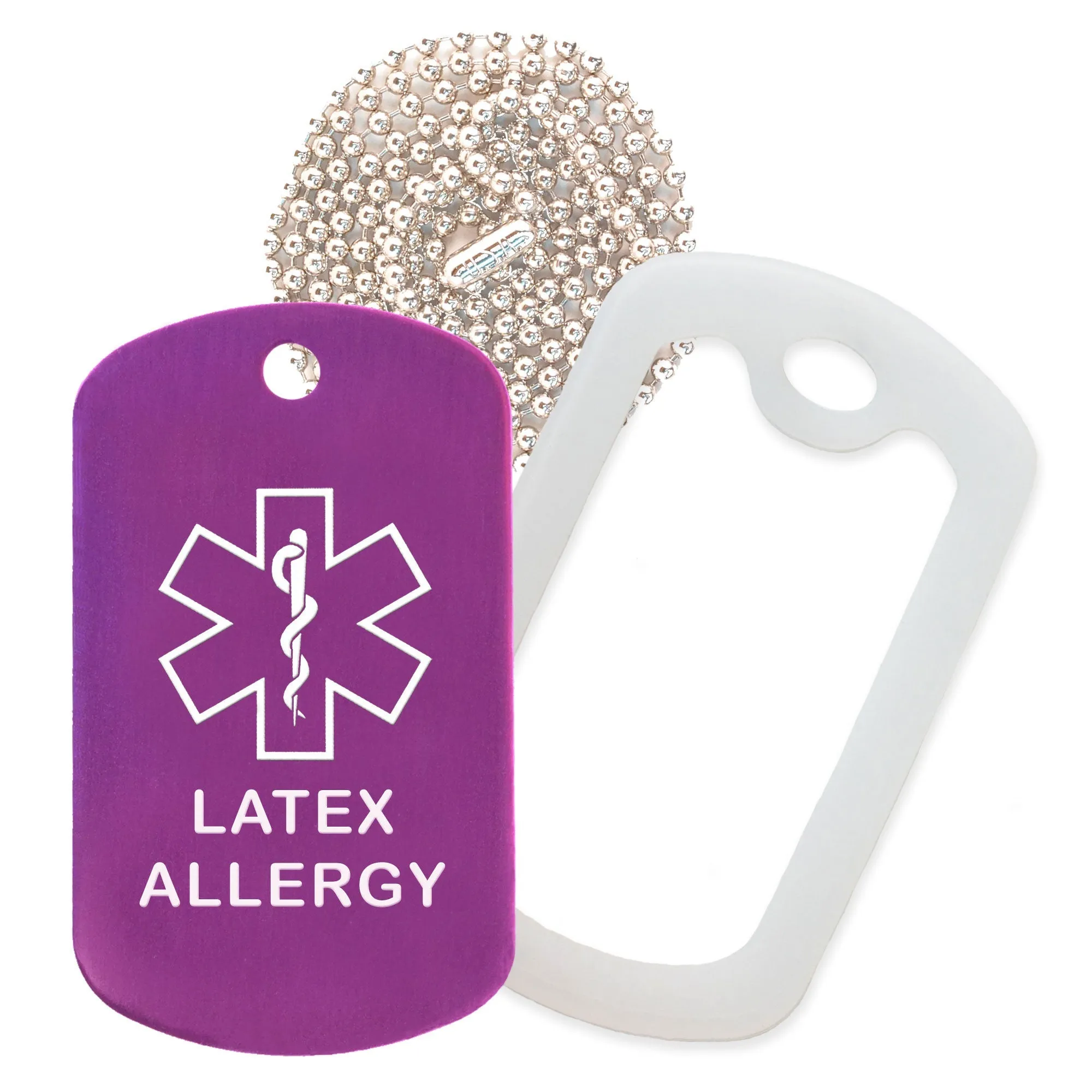 Latex Allergy Necklace