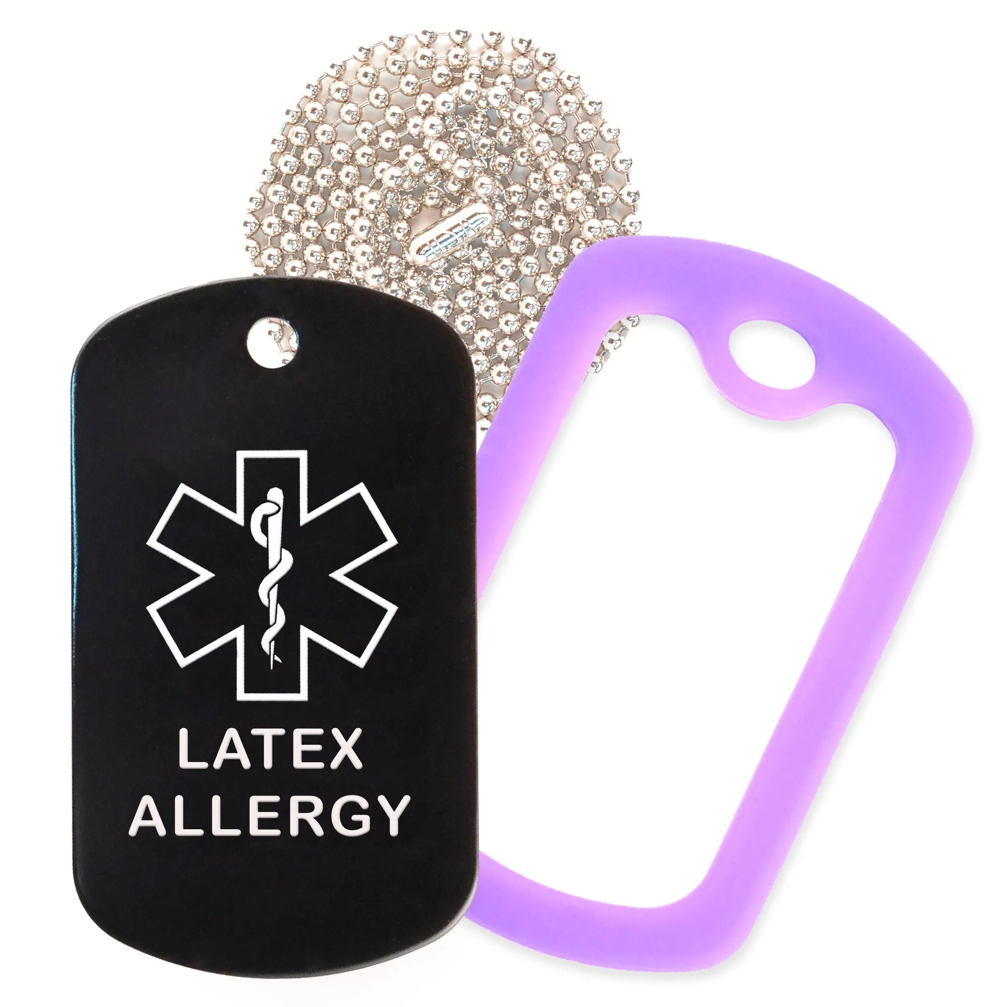 Latex Allergy Necklace