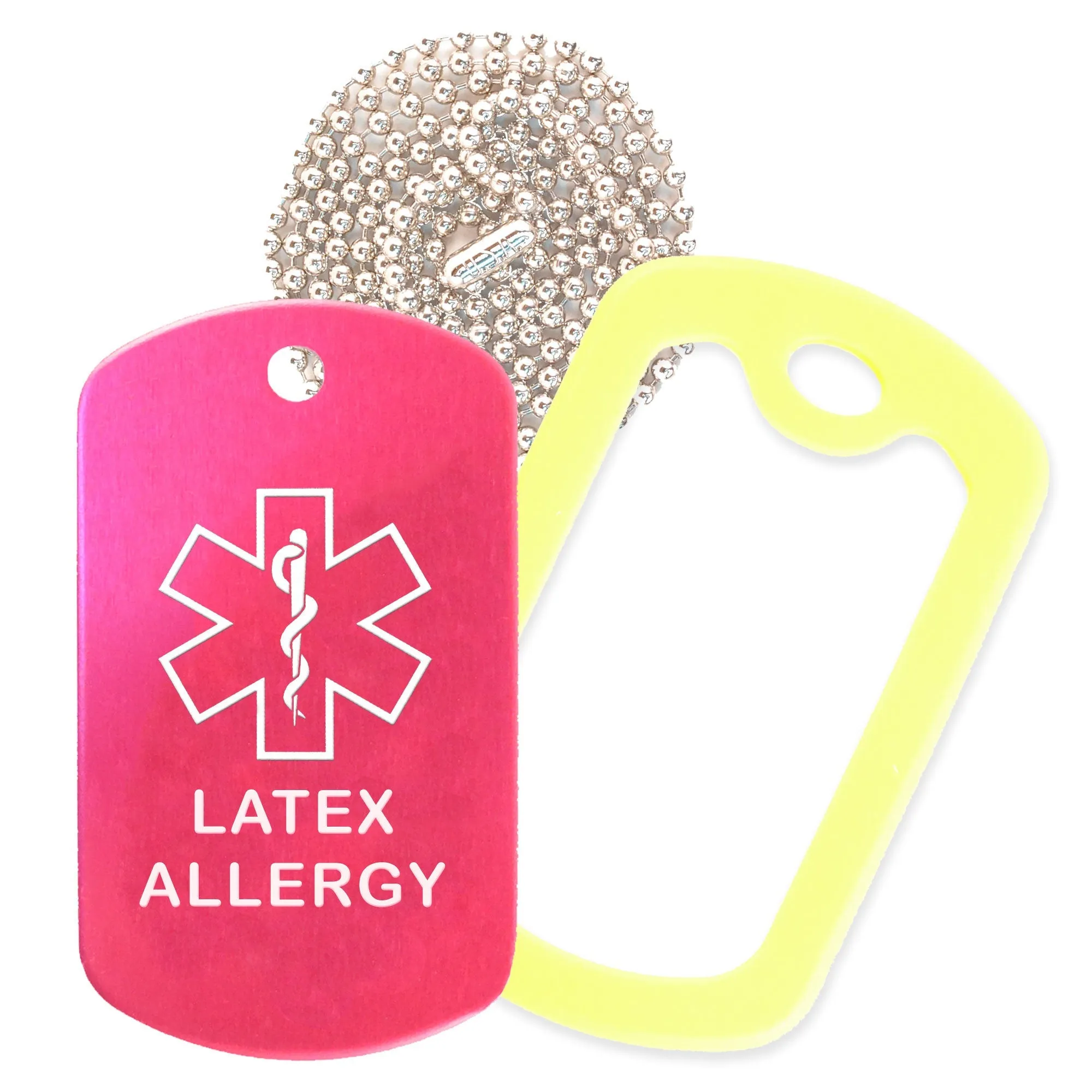 Latex Allergy Necklace