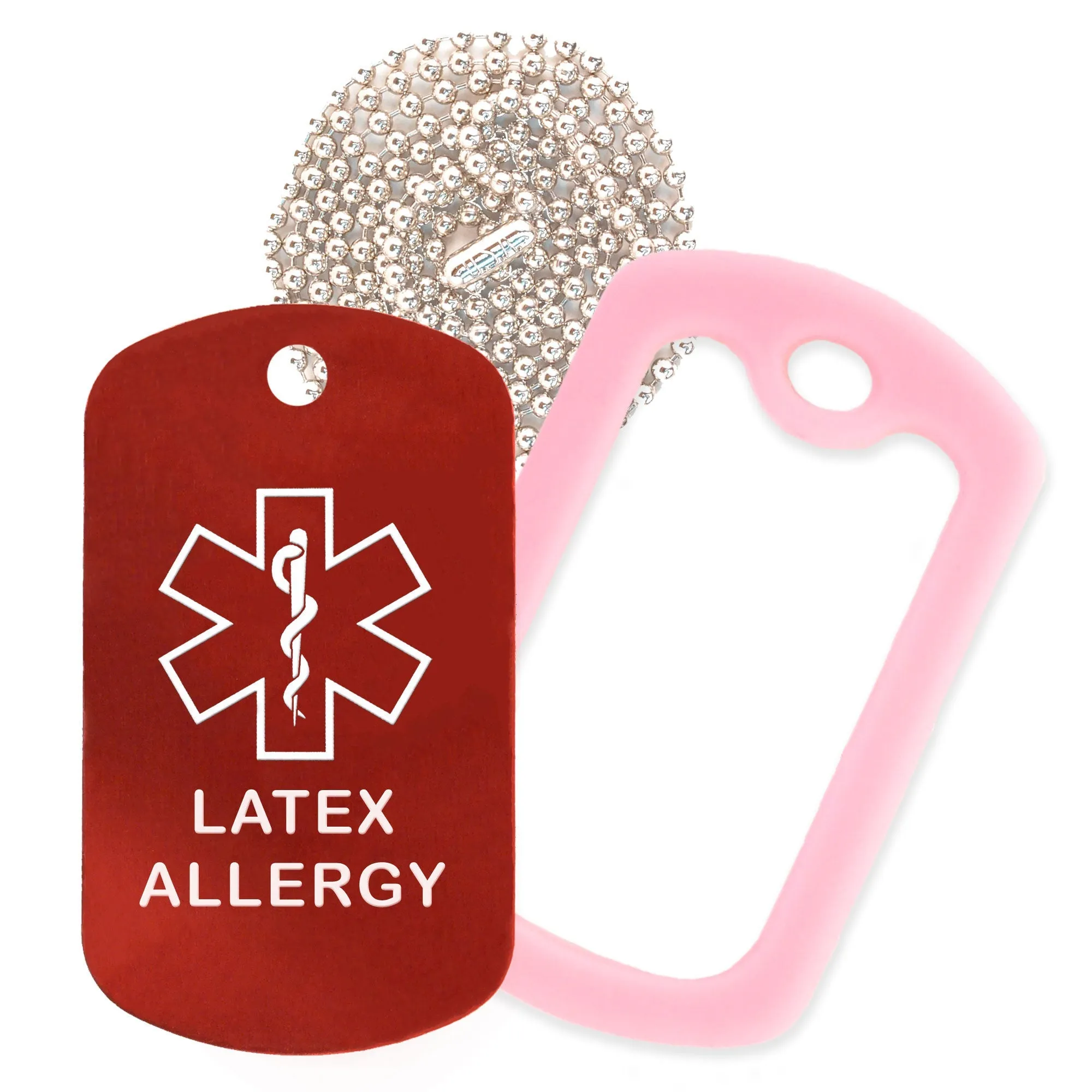 Latex Allergy Necklace