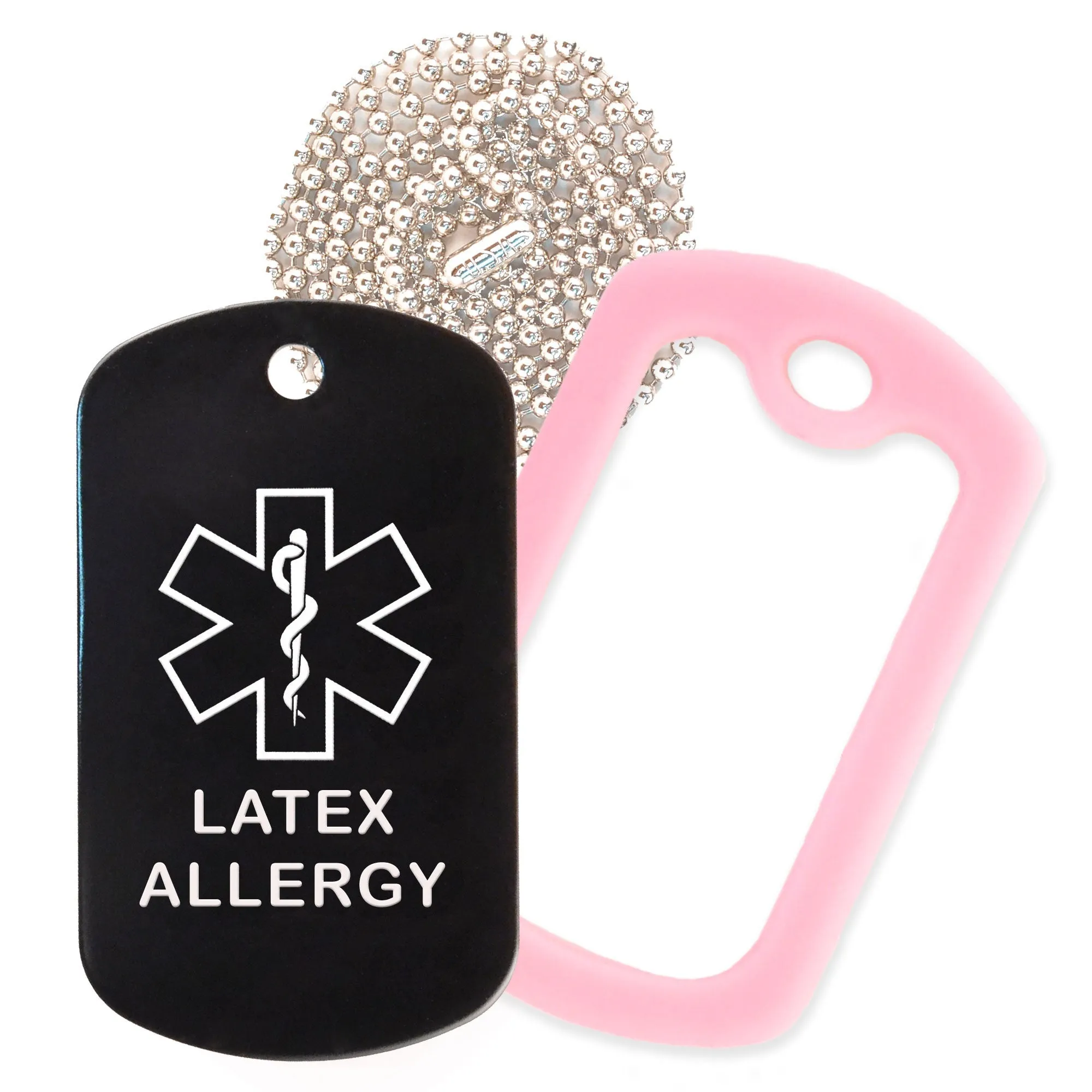 Latex Allergy Necklace