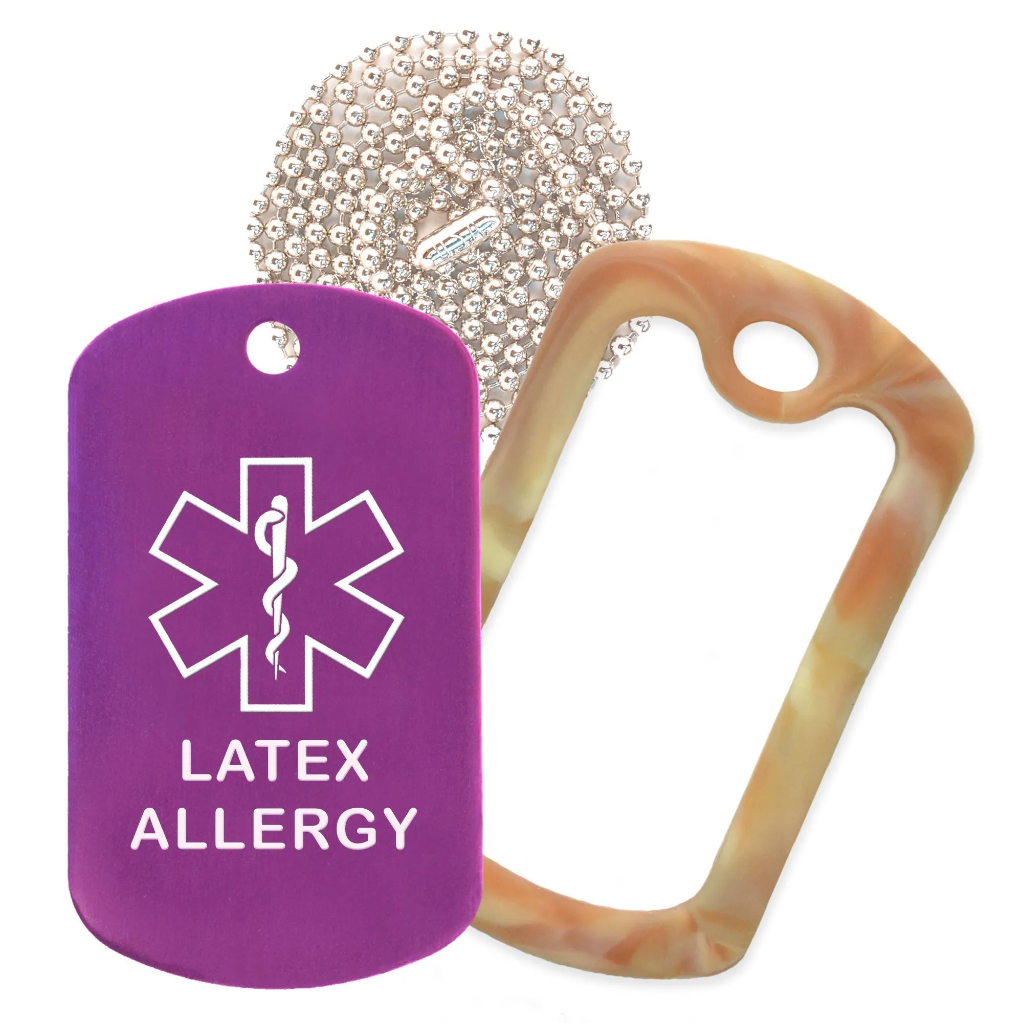 Latex Allergy Necklace