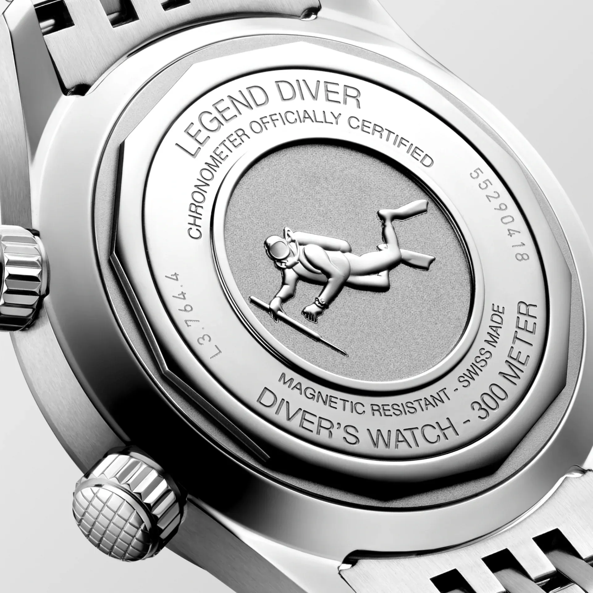 Longines Legend Diver 39mm Blue Dial Men's Watch L37644906