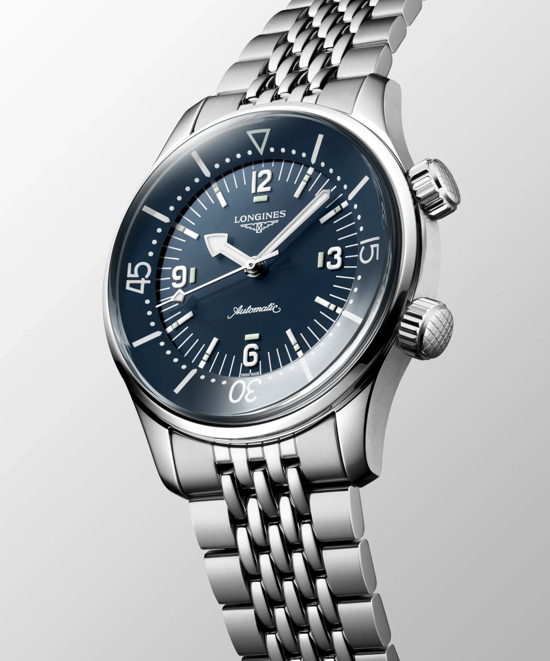 Longines Legend Diver 39mm Blue Dial Men's Watch L37644906