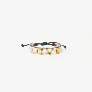 LOVE Bracelet - Pearl/Gold