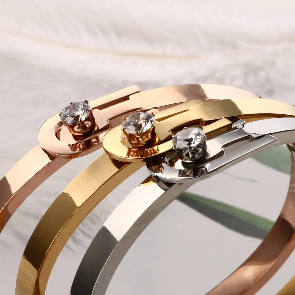 Luxury Crystal Belt Bracelet