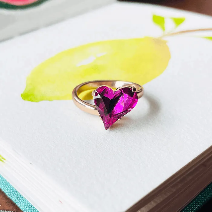 Marina Heart Shaped Ring