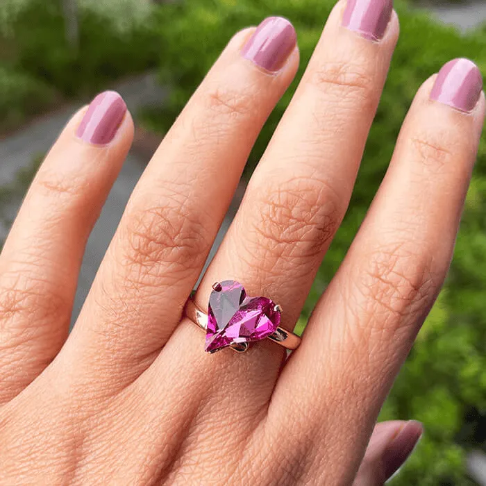 Marina Heart Shaped Ring