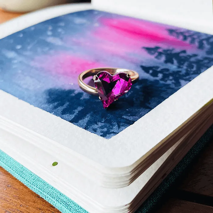 Marina Heart Shaped Ring