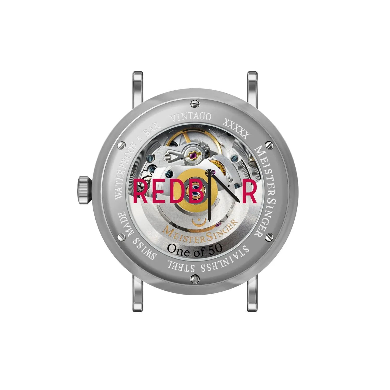 Meistersinger Vintago Edition RedBar Automatic – EDVT-RedBar
