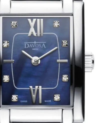 Memory Quartz Swiss-Made Blue Ladies Watch 16857255