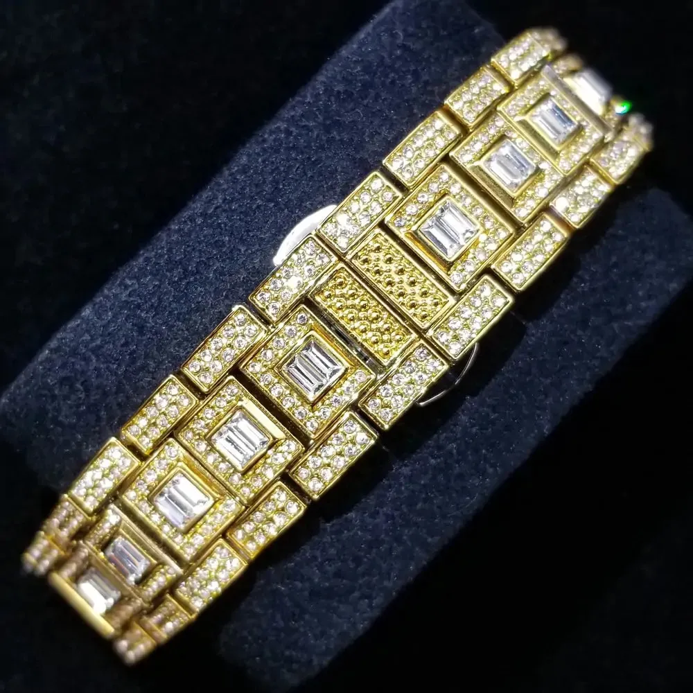 Men's Luxury Crystal Watch