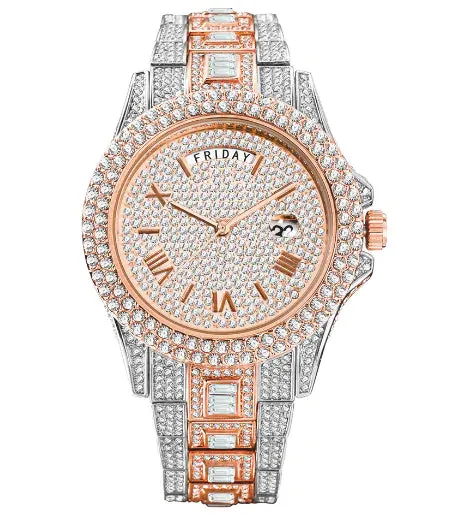Men's Luxury Crystal Watch