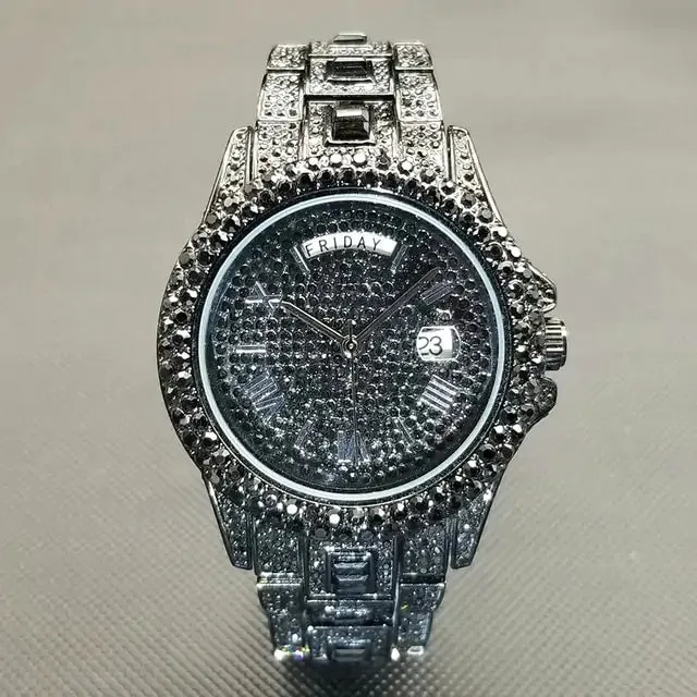 Men's Luxury Crystal Watch