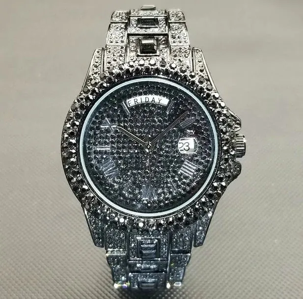 Men's Luxury Crystal Watch