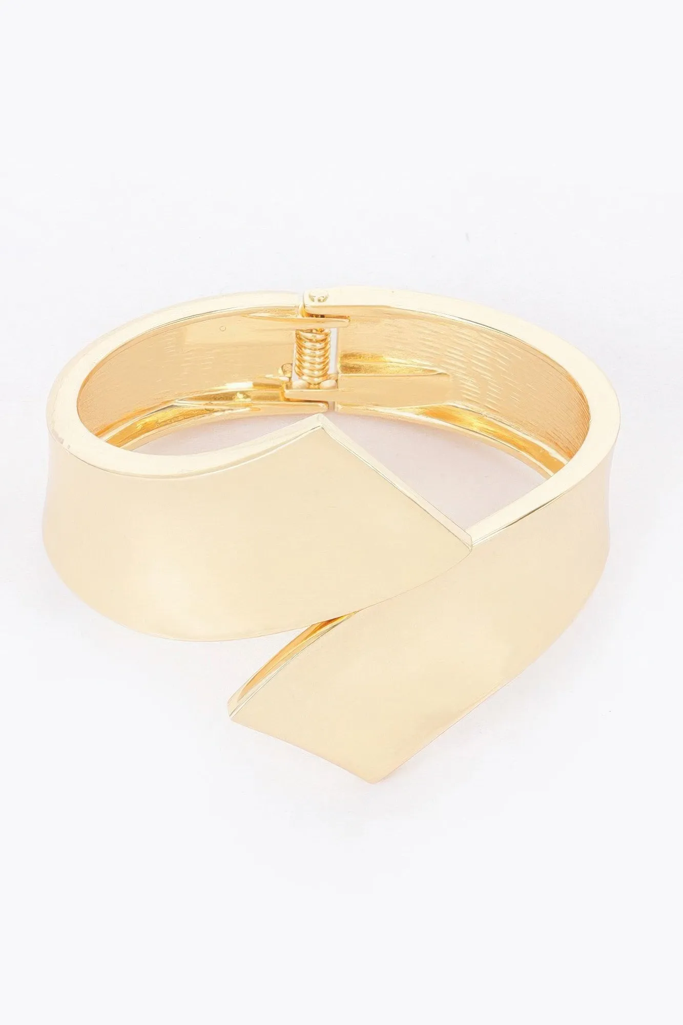 Metal Spring Hinge Bracelet