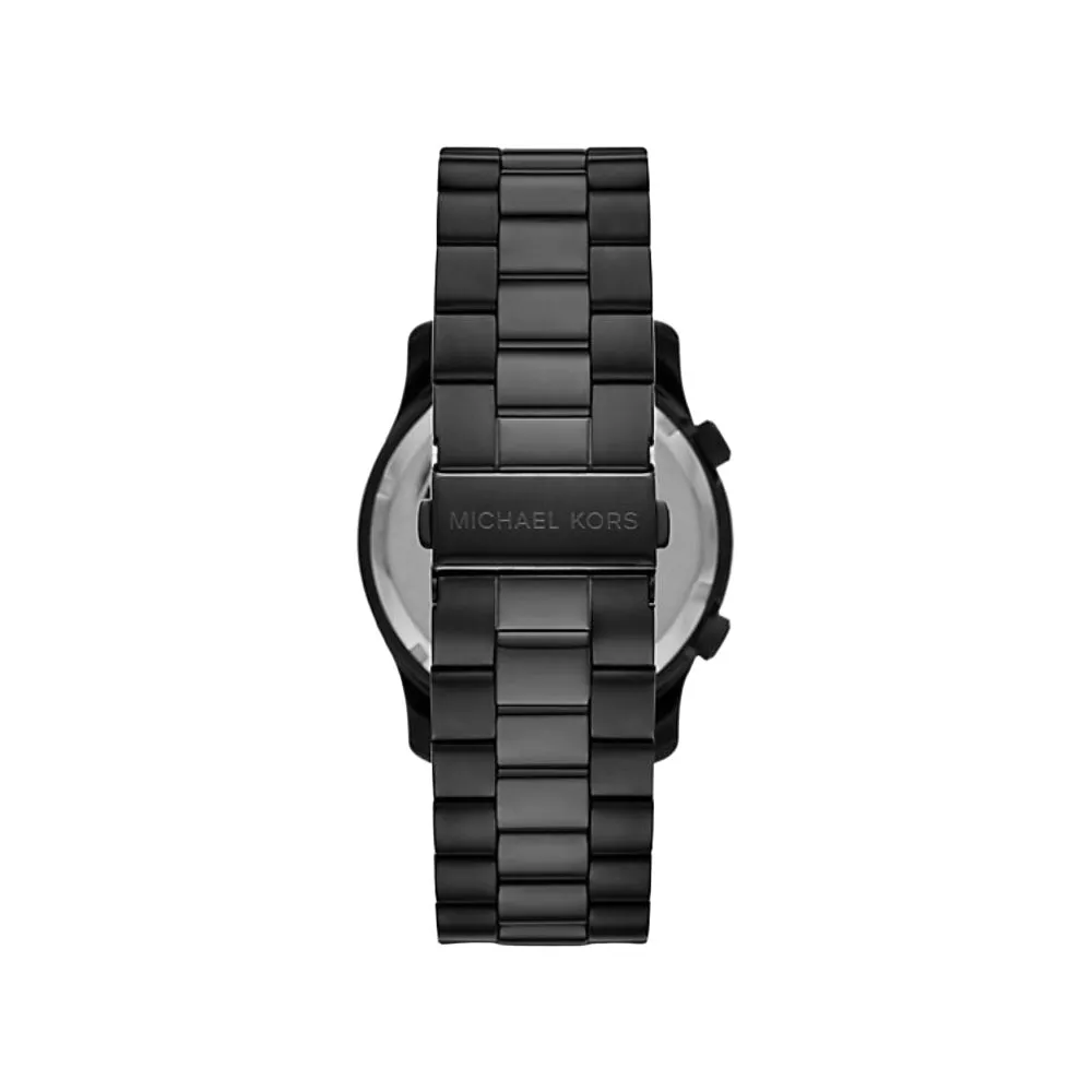 Michael Kors Oversized Runway Gents Black-Tone Watch