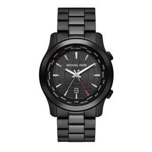 Michael Kors Oversized Runway Gents Black-Tone Watch