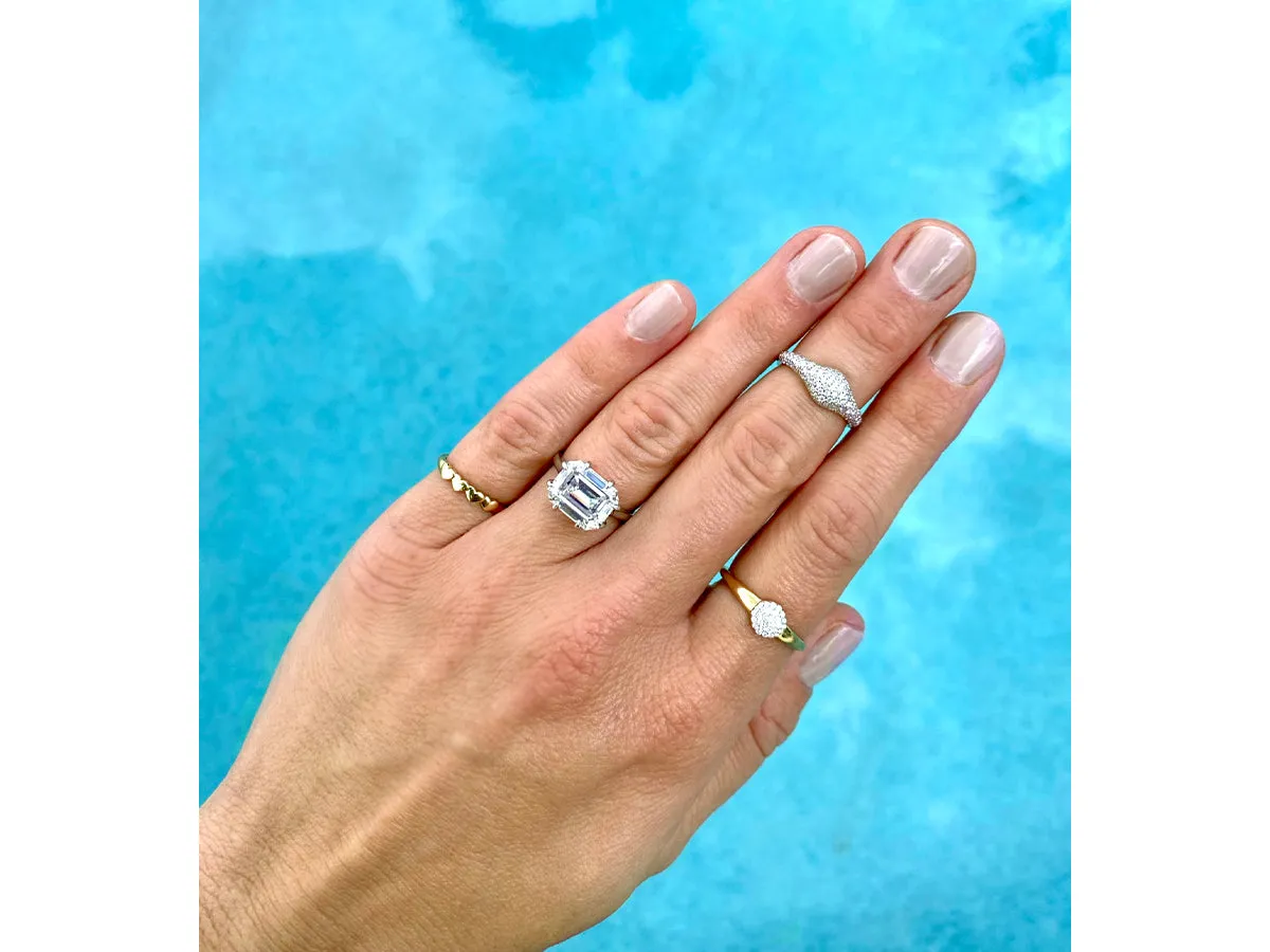 Micro Infinity Stack Ring