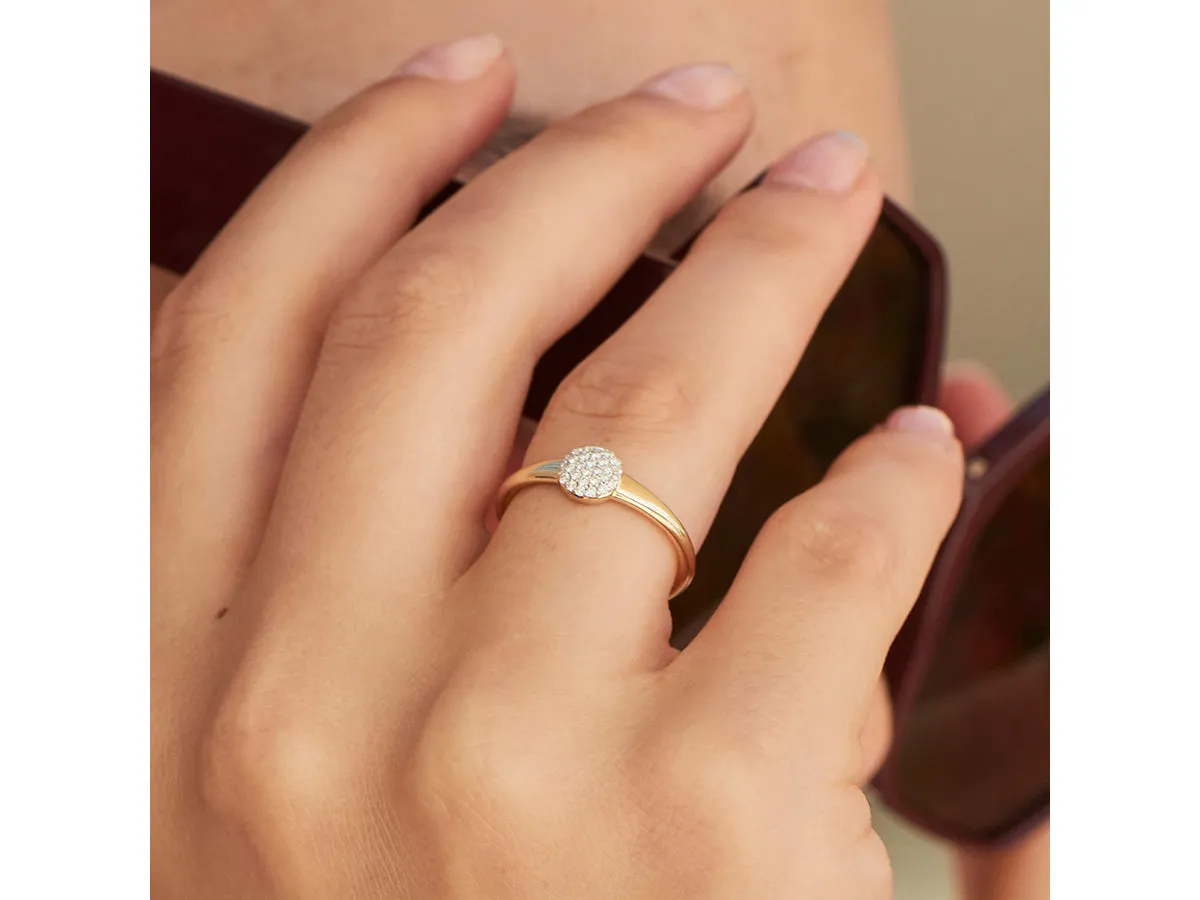 Micro Infinity Stack Ring