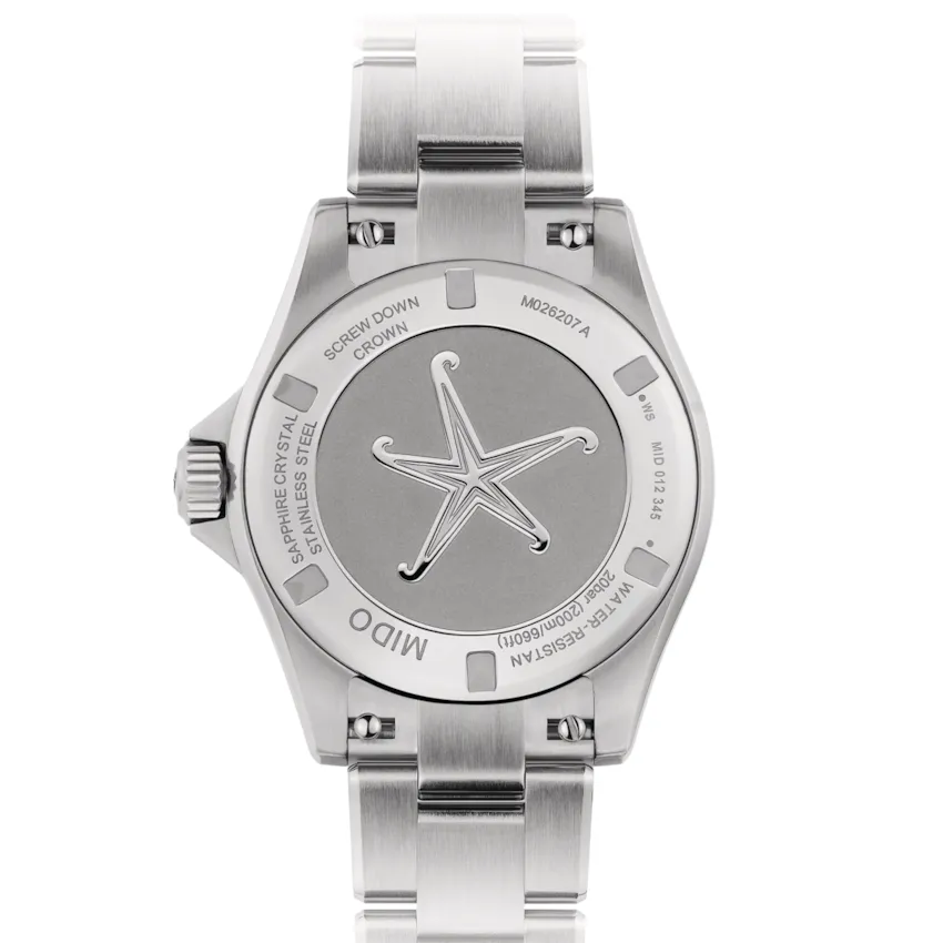 MIDO OCEAN STAR 36.5mm BLUE ON BRACELET