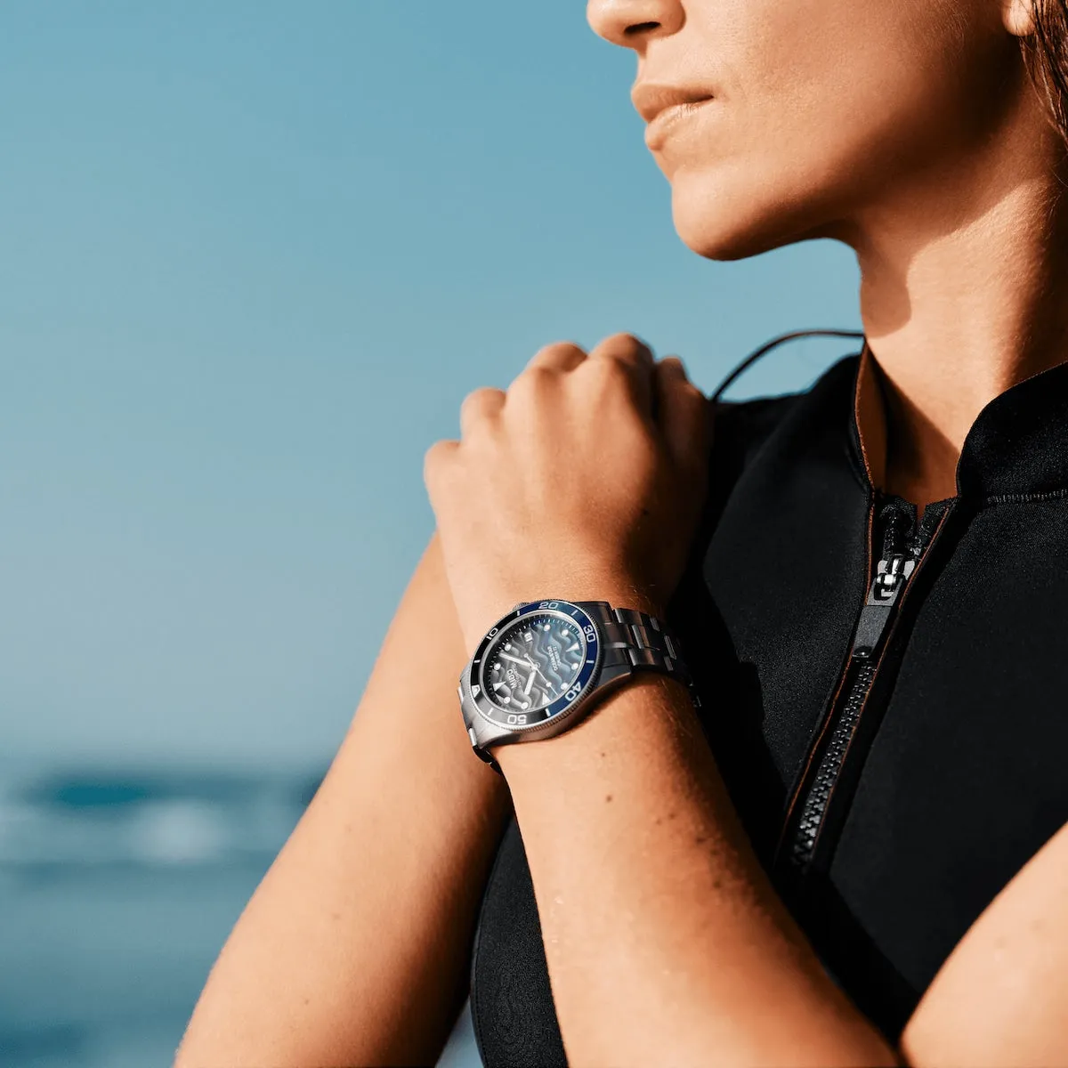 MIDO OCEAN STAR 39mm Blue gradient on Bracelet