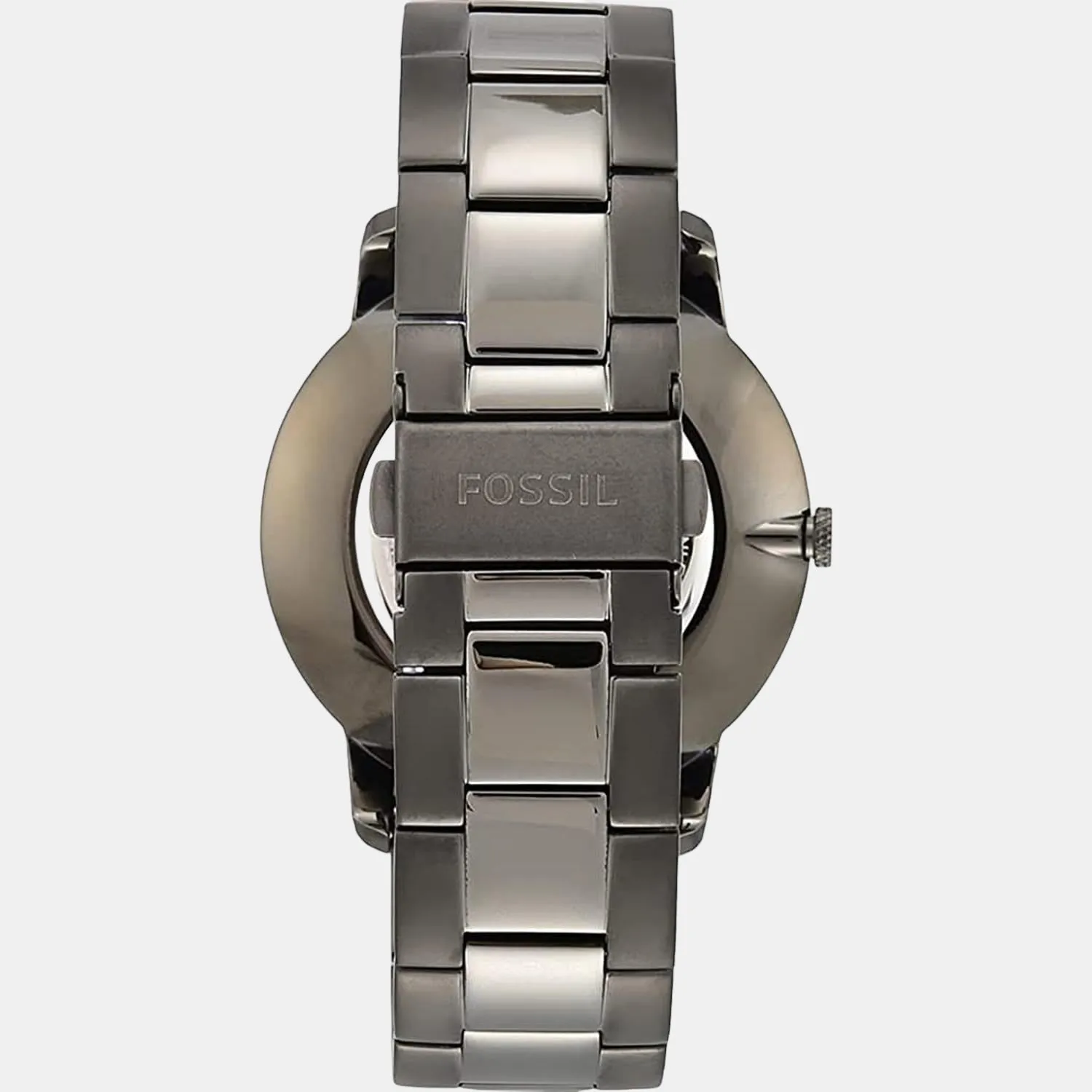 Minimalist Men Quartz Grey Dial Analog Stainless Steel Watch FS5459
