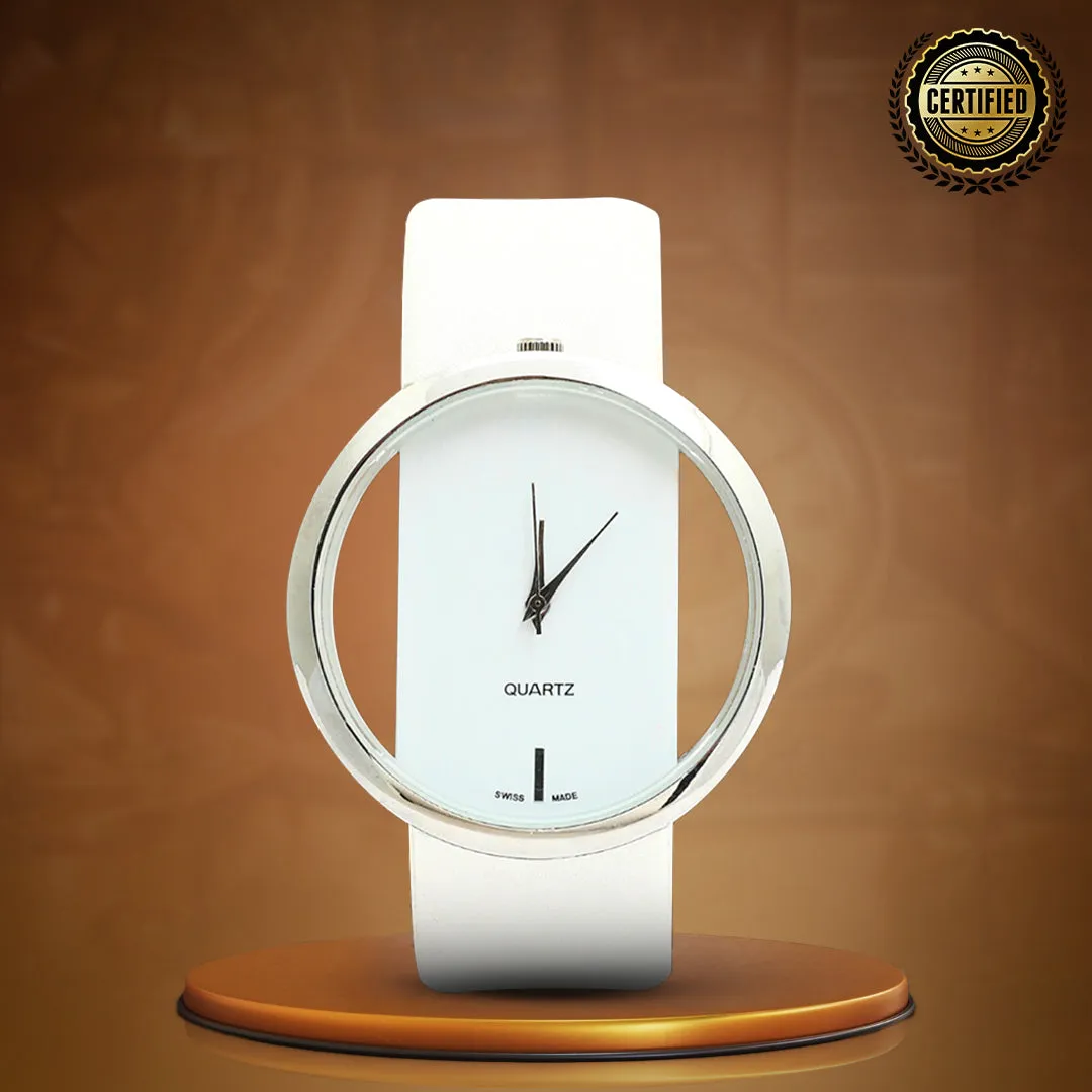 Modiva's Transparent Dial Wrist Watch