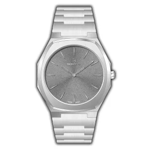 Monteva Slim Gents Watch with Gray Dial