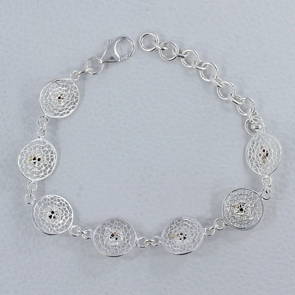 Multicolor Tourmaline Bracelets - Tourmaline Sterling Silver Tarakashi Jewelry