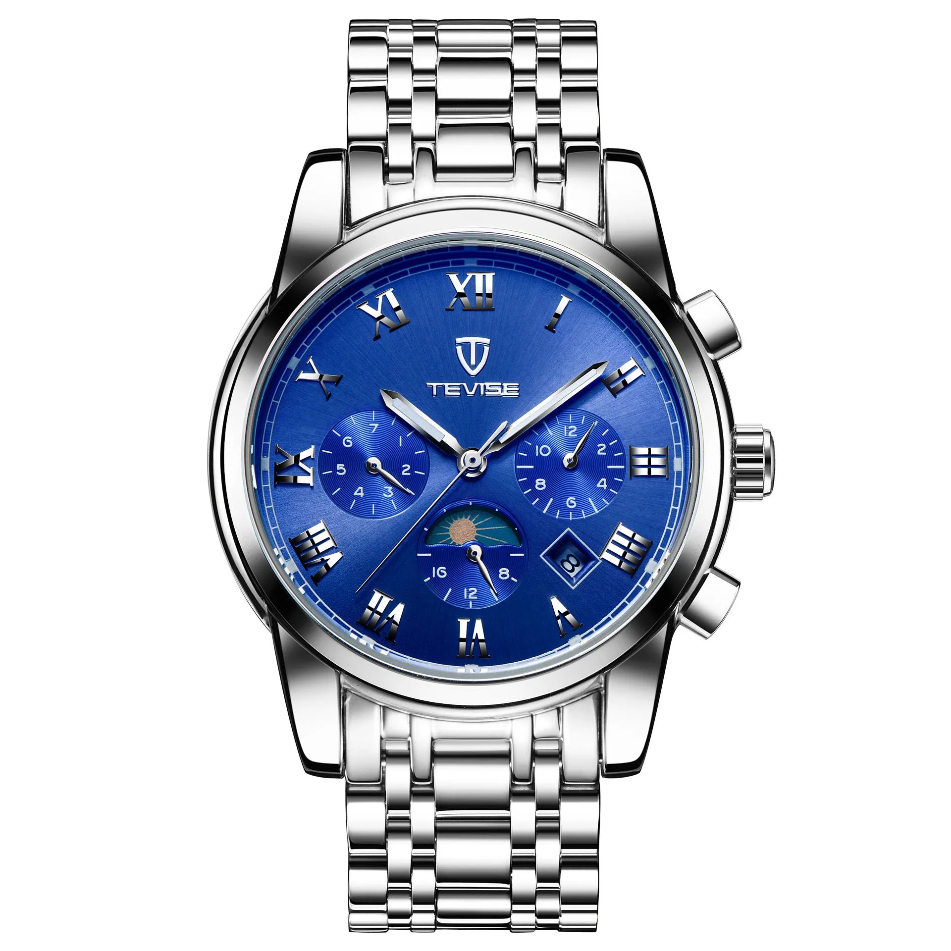 Multifunctional automatic mechanical  men's watches, waterproof leisure