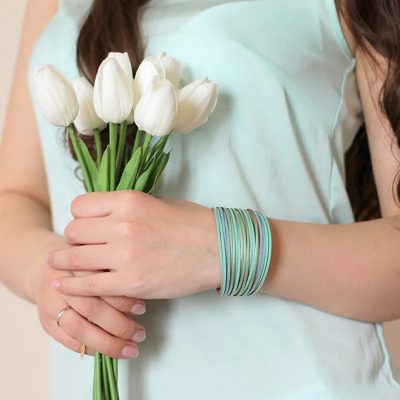 Multilayer Boho Threaded Bracelet for Women