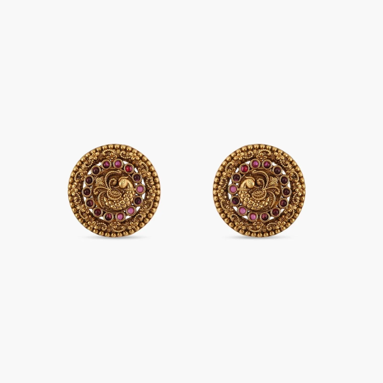 Neelakshi Antique Stud Earrings