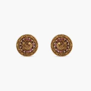 Neelakshi Antique Stud Earrings