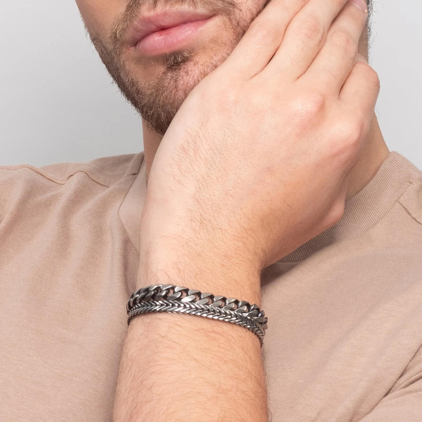 Neil Set – Metal Bracelets