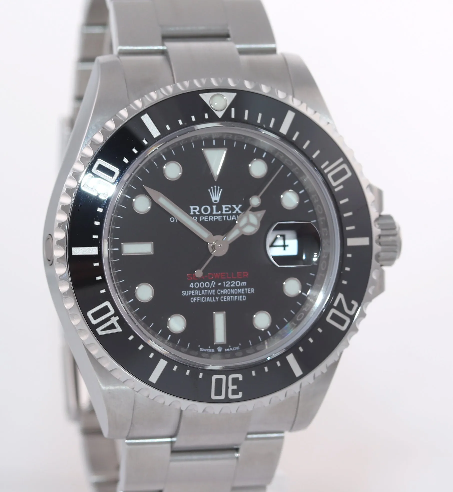 NEW 2020 PAPERS Mark II Rolex Red Sea-Dweller 43mm 126600 Steel Watch Box