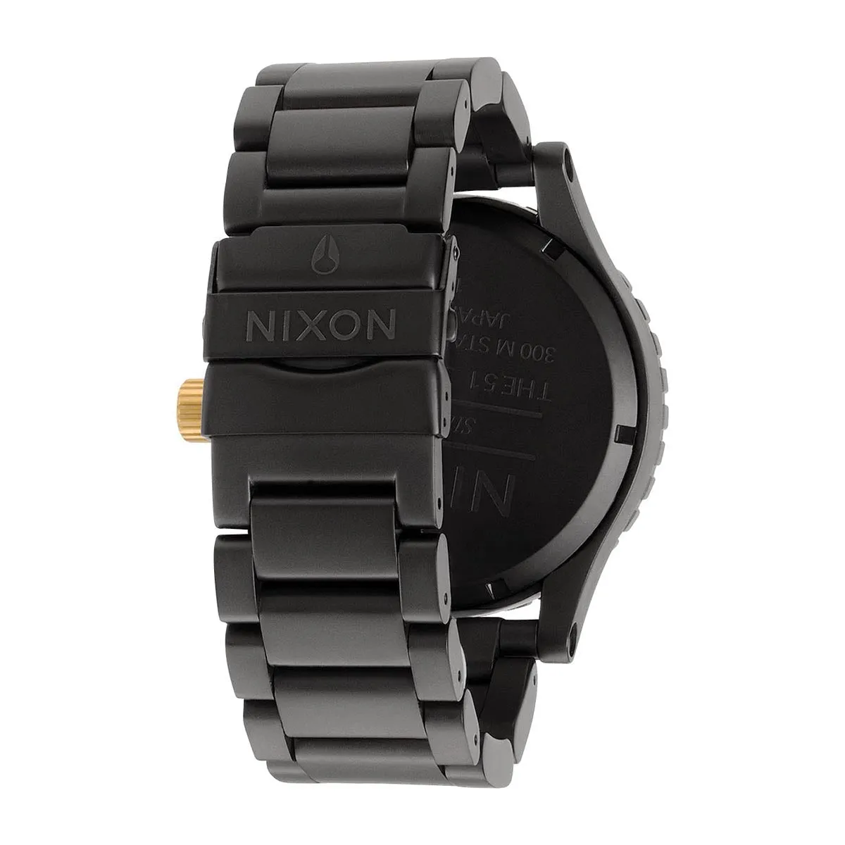 Nixon 51-30 Chrono 2024 Watch - Matte Black/Gold