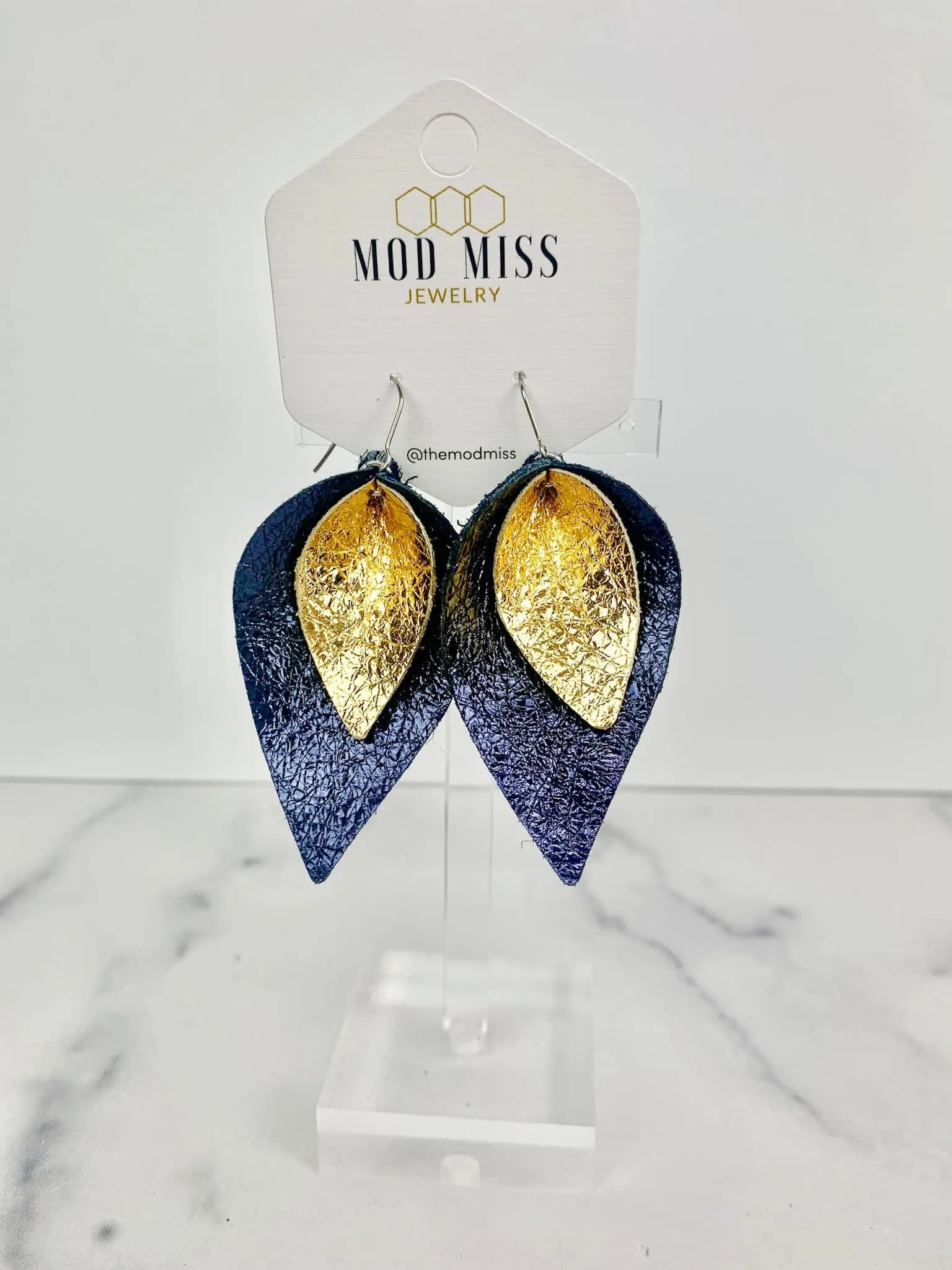 NOVEMBER 2024 Stacked Petal Earrings {Pre-Order:  Ships First Week of NOVEMBER/Please Order Separately/Orders Are NOT Split Up!}