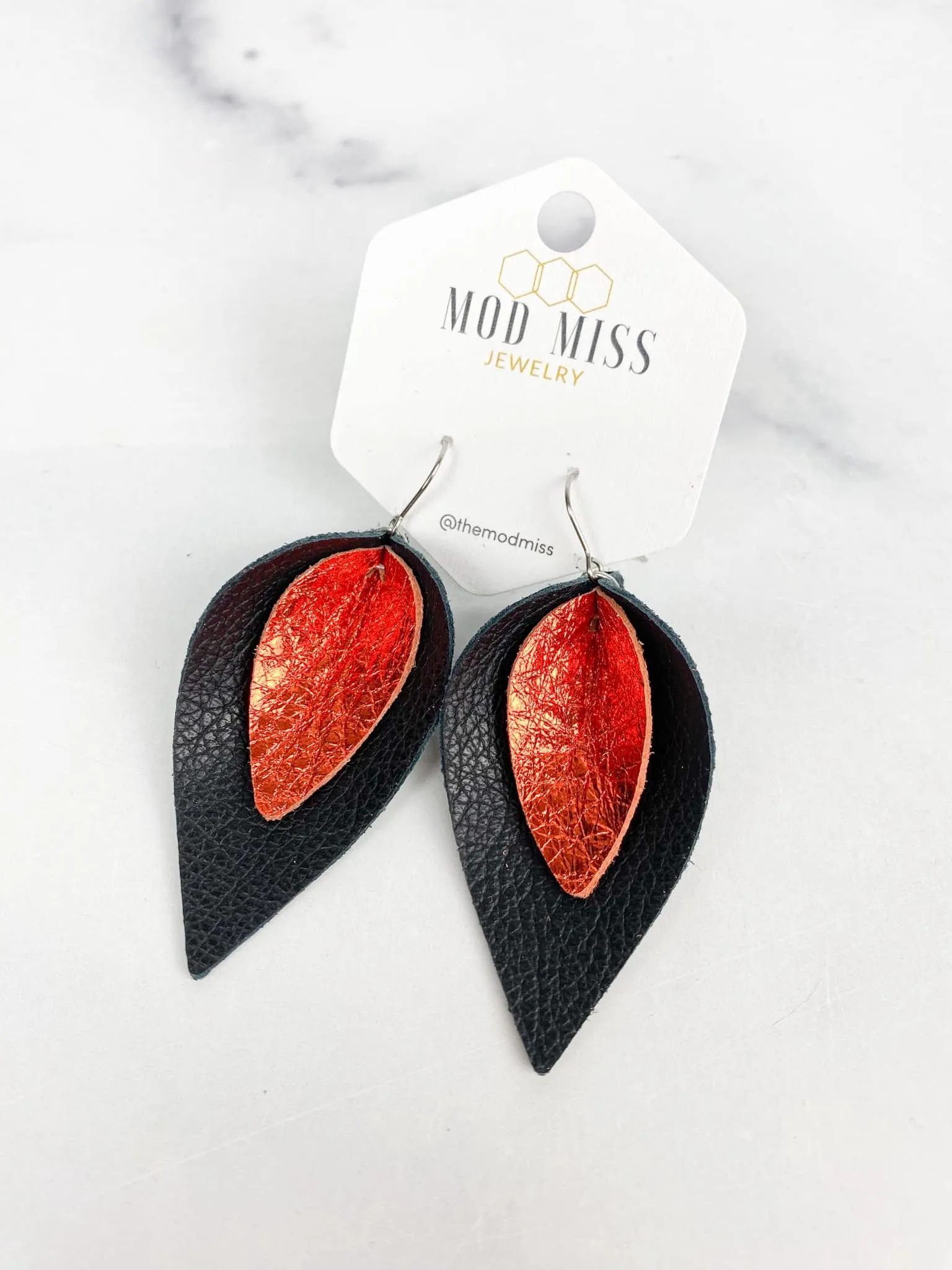OCTOBER 2024 Stacked Petal Earrings {Pre-Order:  Ships First Week of OCTOBER/Please Order Separately/Orders Are NOT Split Up!}