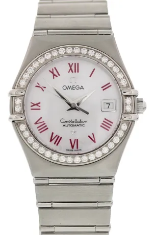 Omega Constellation 1497.63 Automatic MOP Diamonds