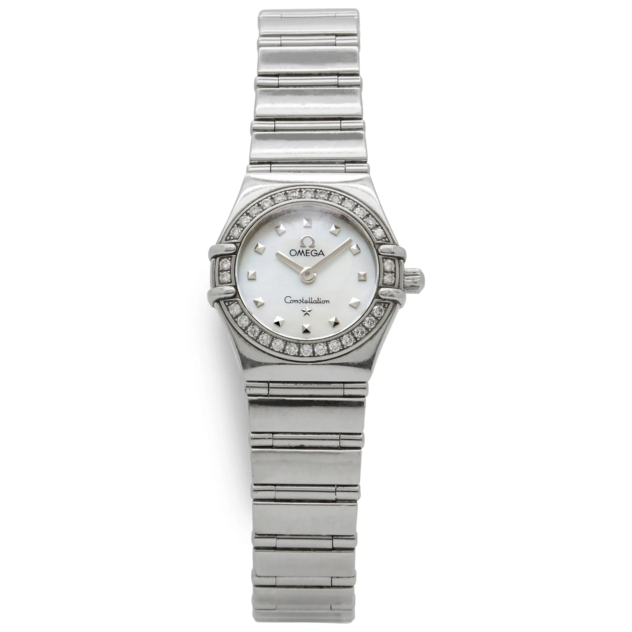Omega Constellation Diamonds 1465.71.00 Mother of Pearl Dial Quartz Women's Watch